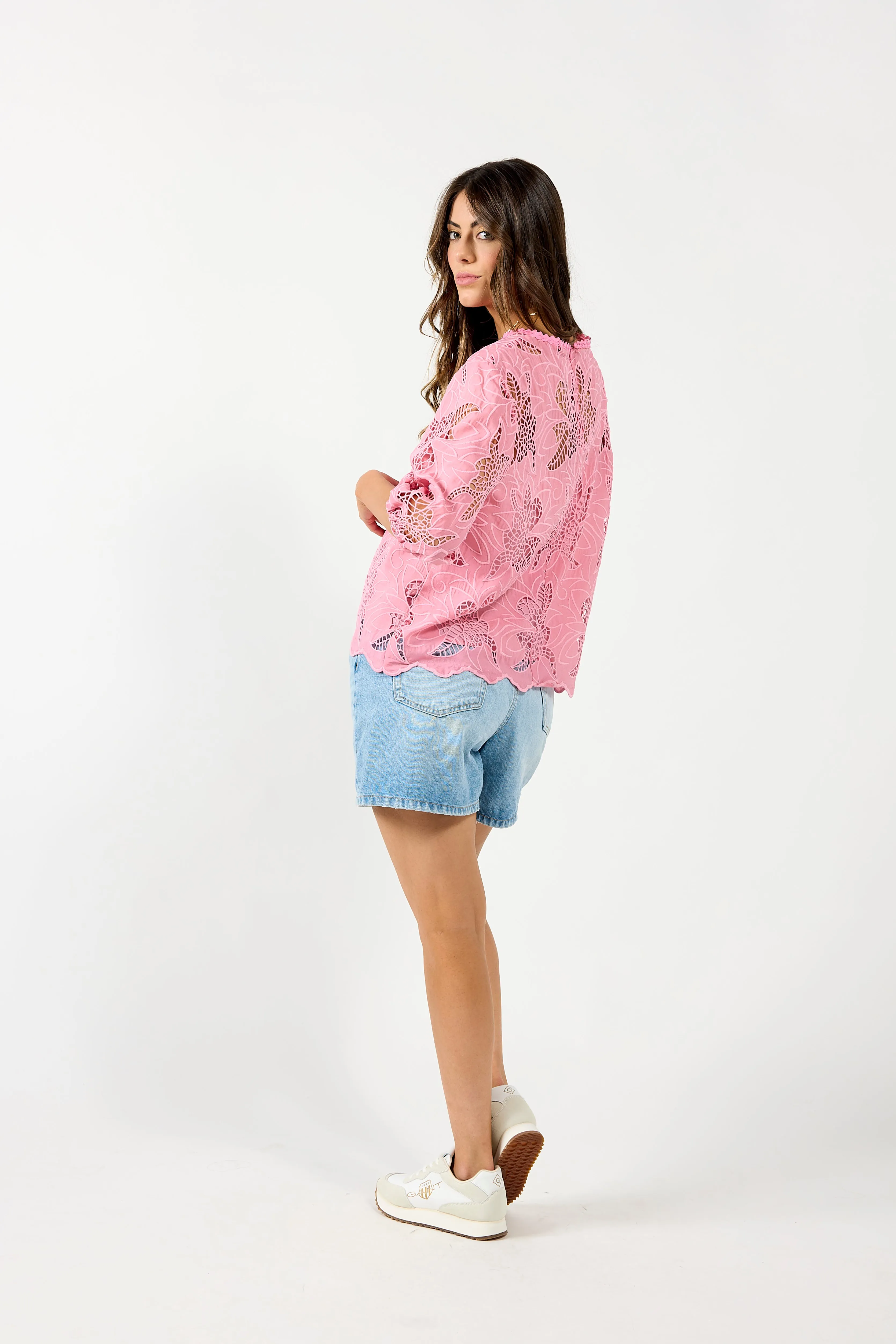 Drama the Label Broderie Top - Candy
