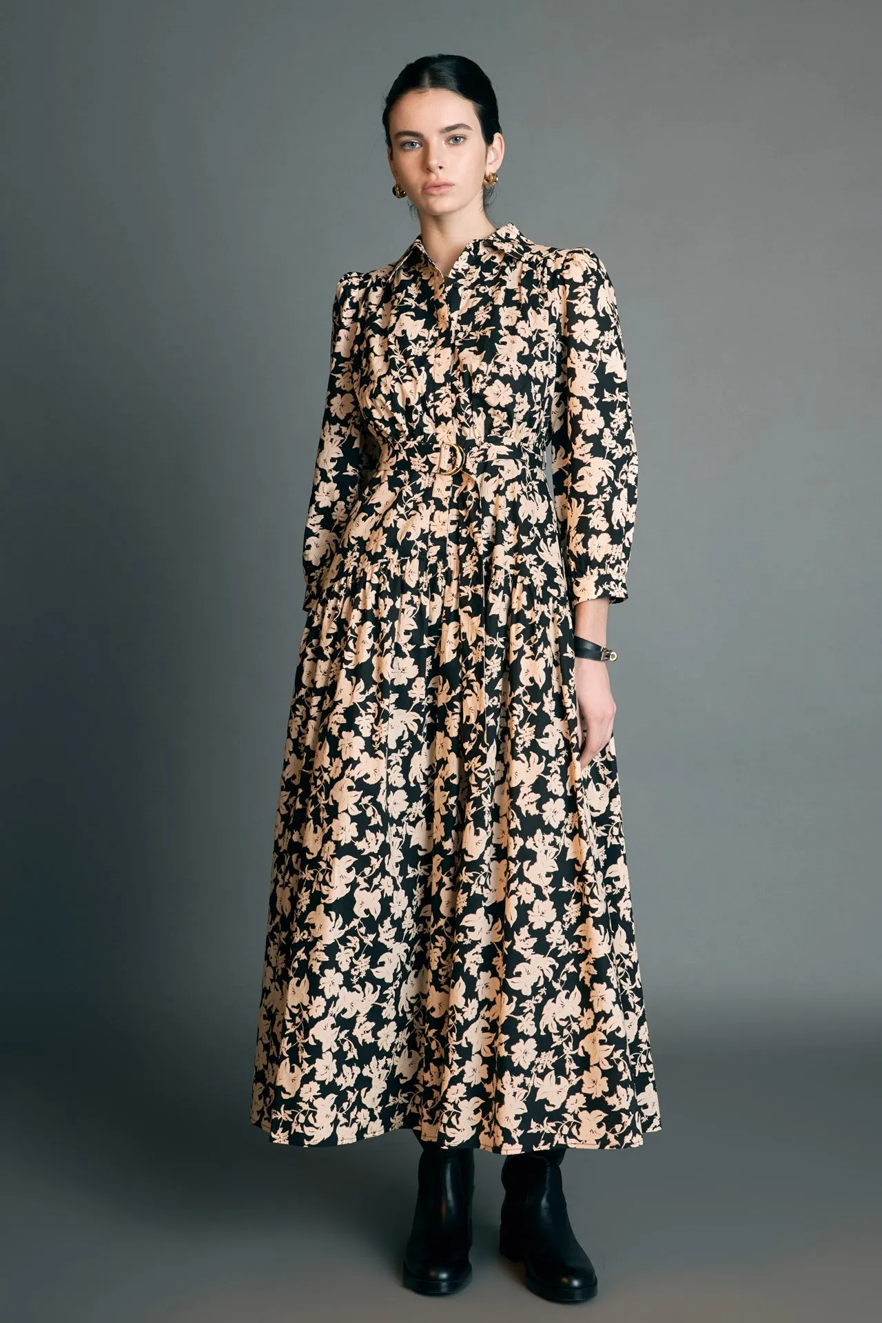English Factory - Fall Printed Midi Dress