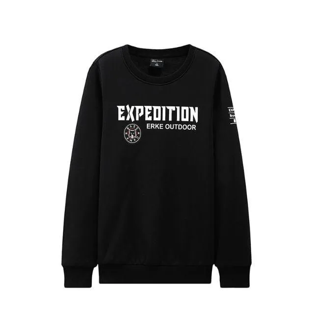 Erke Pullover Thick Kids-Boys Lifestyle Hoody Black 63219314121-002