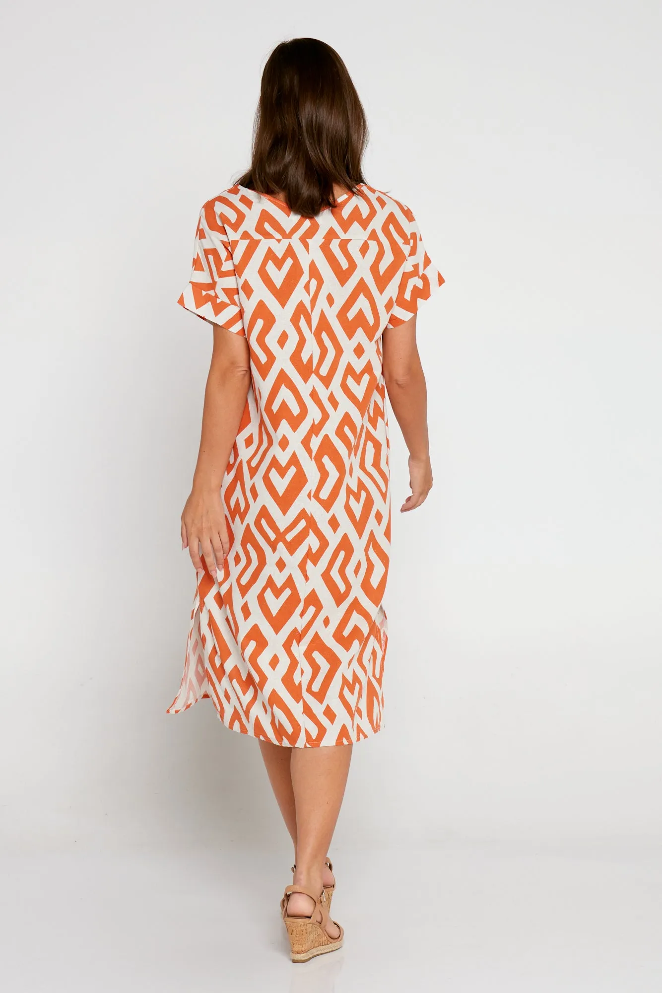 Esiteri Cotton Dress - Mango Beach