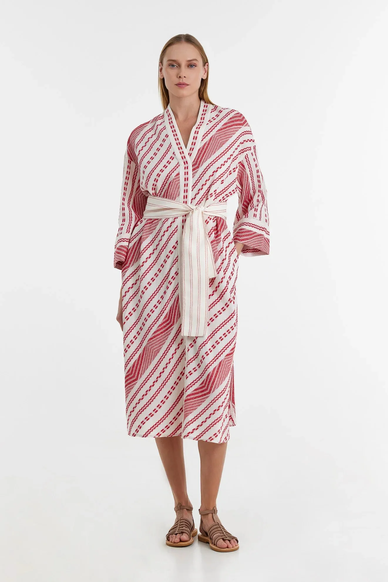 ESTELLA RED/ OFF WHITE