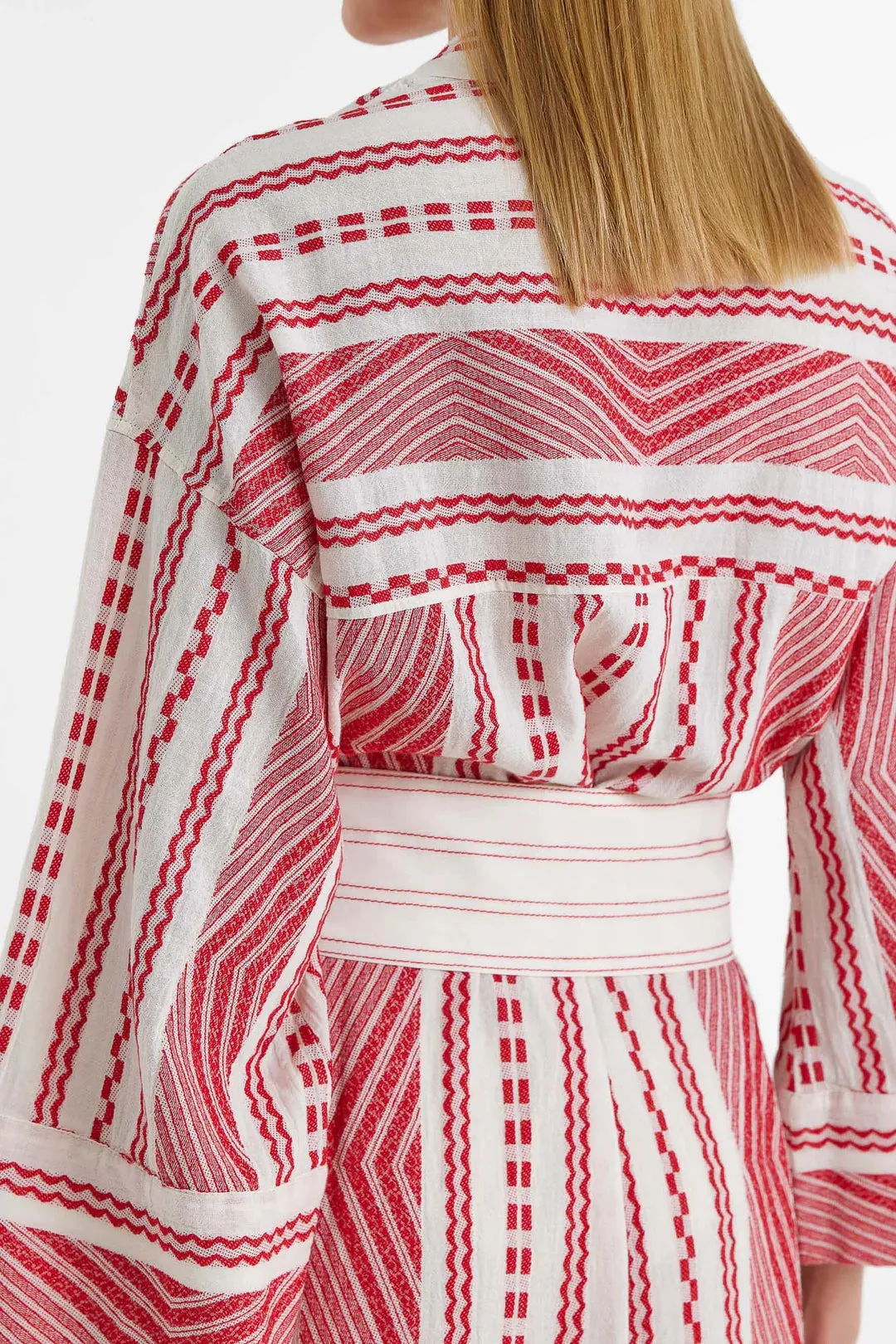 ESTELLA RED/ OFF WHITE