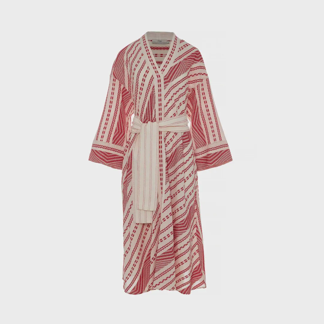 ESTELLA RED/ OFF WHITE