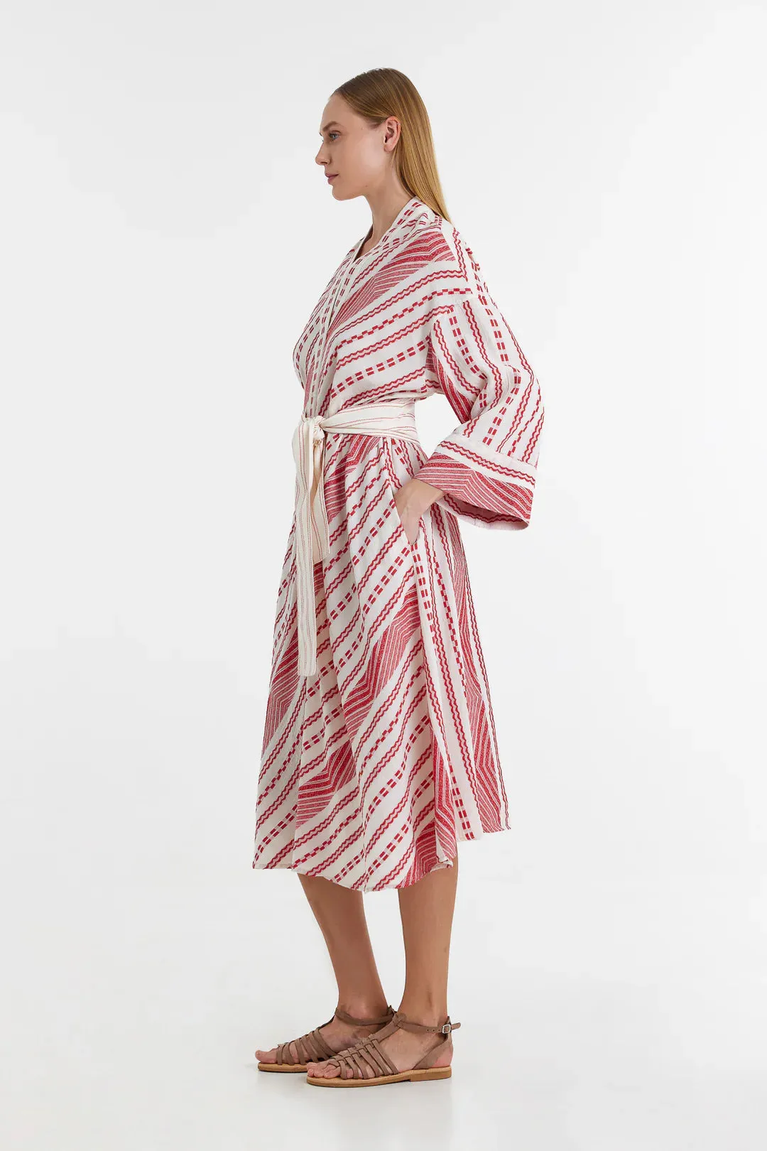 ESTELLA RED/ OFF WHITE