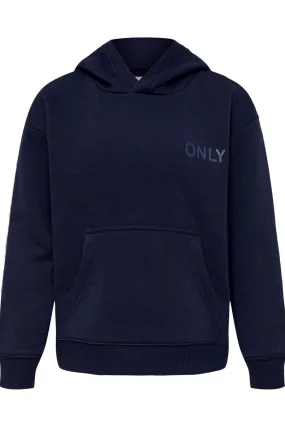 Every Life Small Logo Hoodie - Evening Blue
