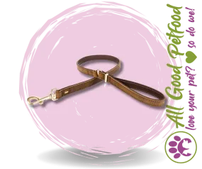 EzyDog Oxford Brown Leash - 100cm