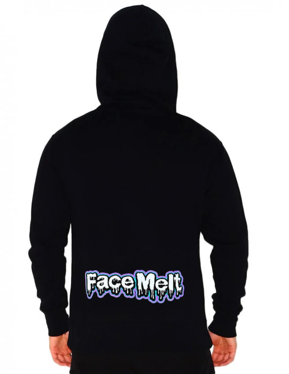 FaceMelt Zip-Hoodie
