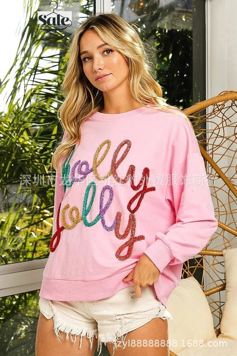 Festive Cotton Charm Holiday Pullover Sweater
