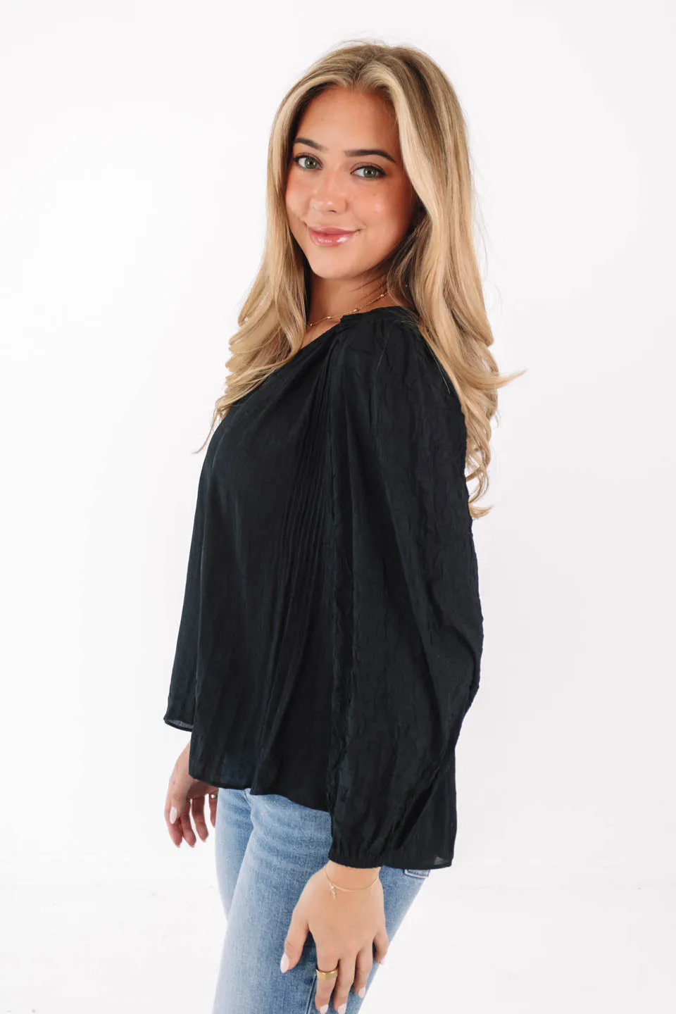 First Call Top - Black