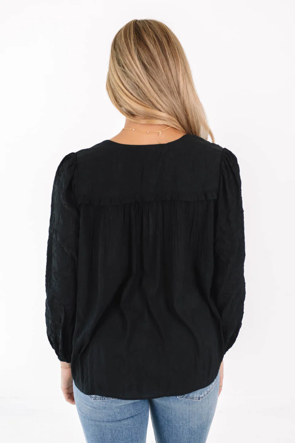 First Call Top - Black