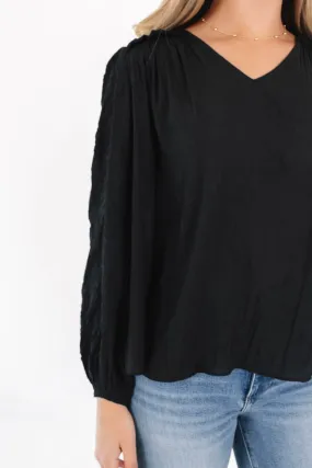 First Call Top - Black
