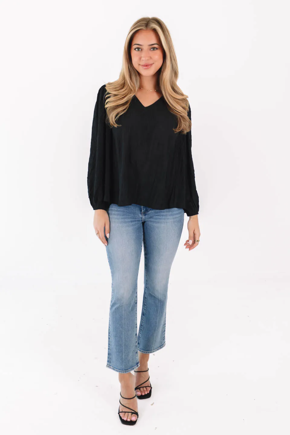 First Call Top - Black