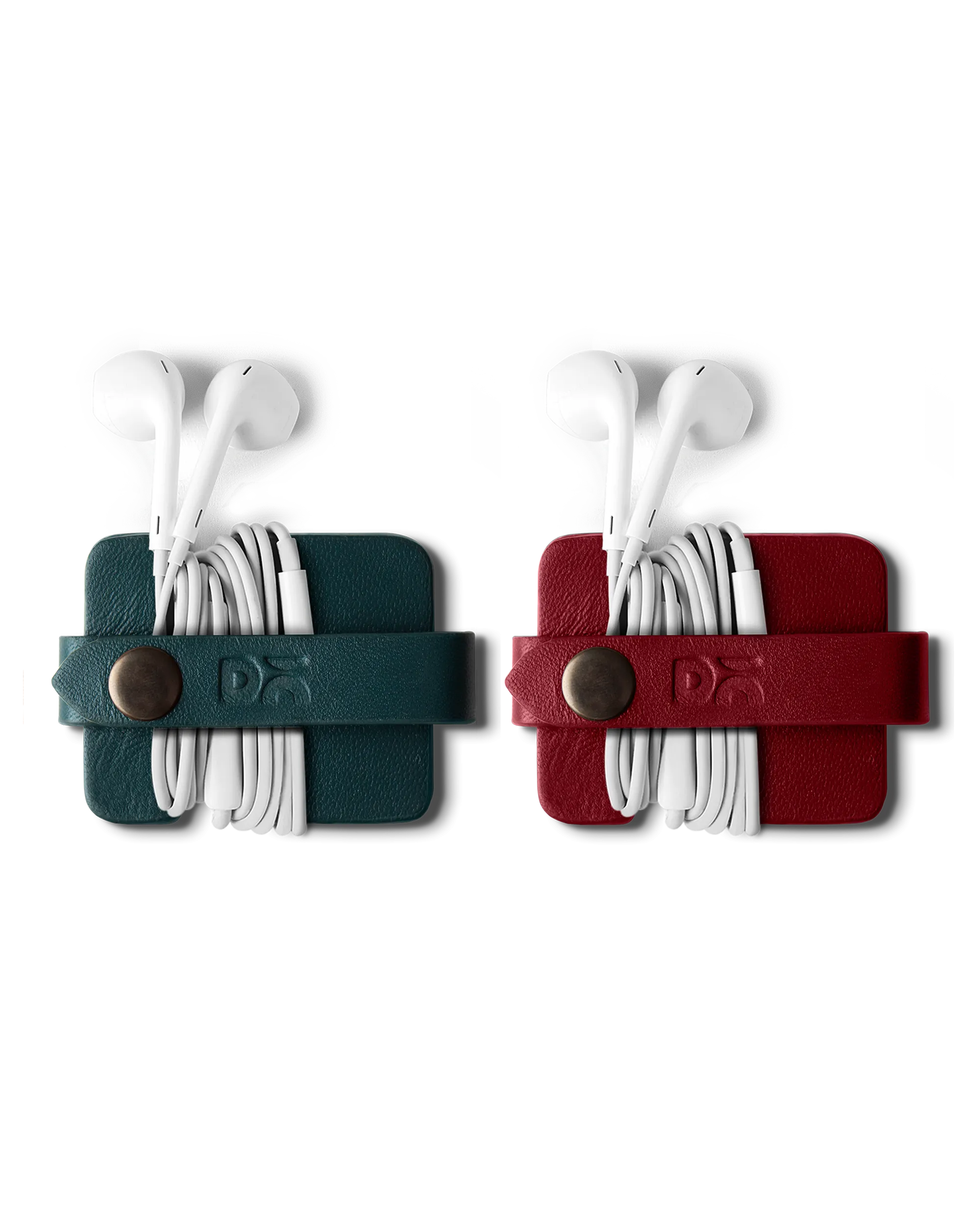 Flake Cable Wrap (Red & Green) - Set of 2