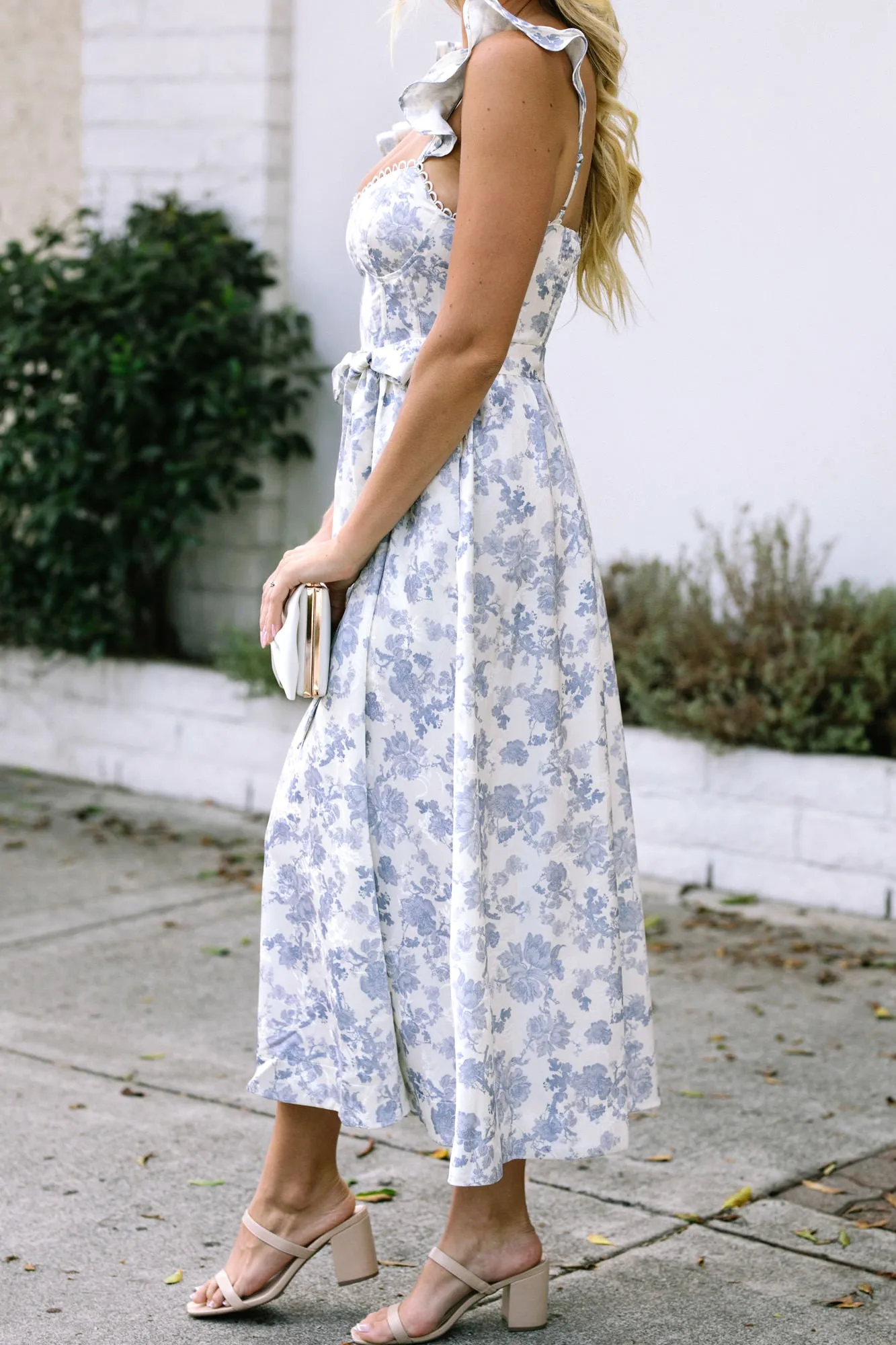 Florence Corset Midi Dress