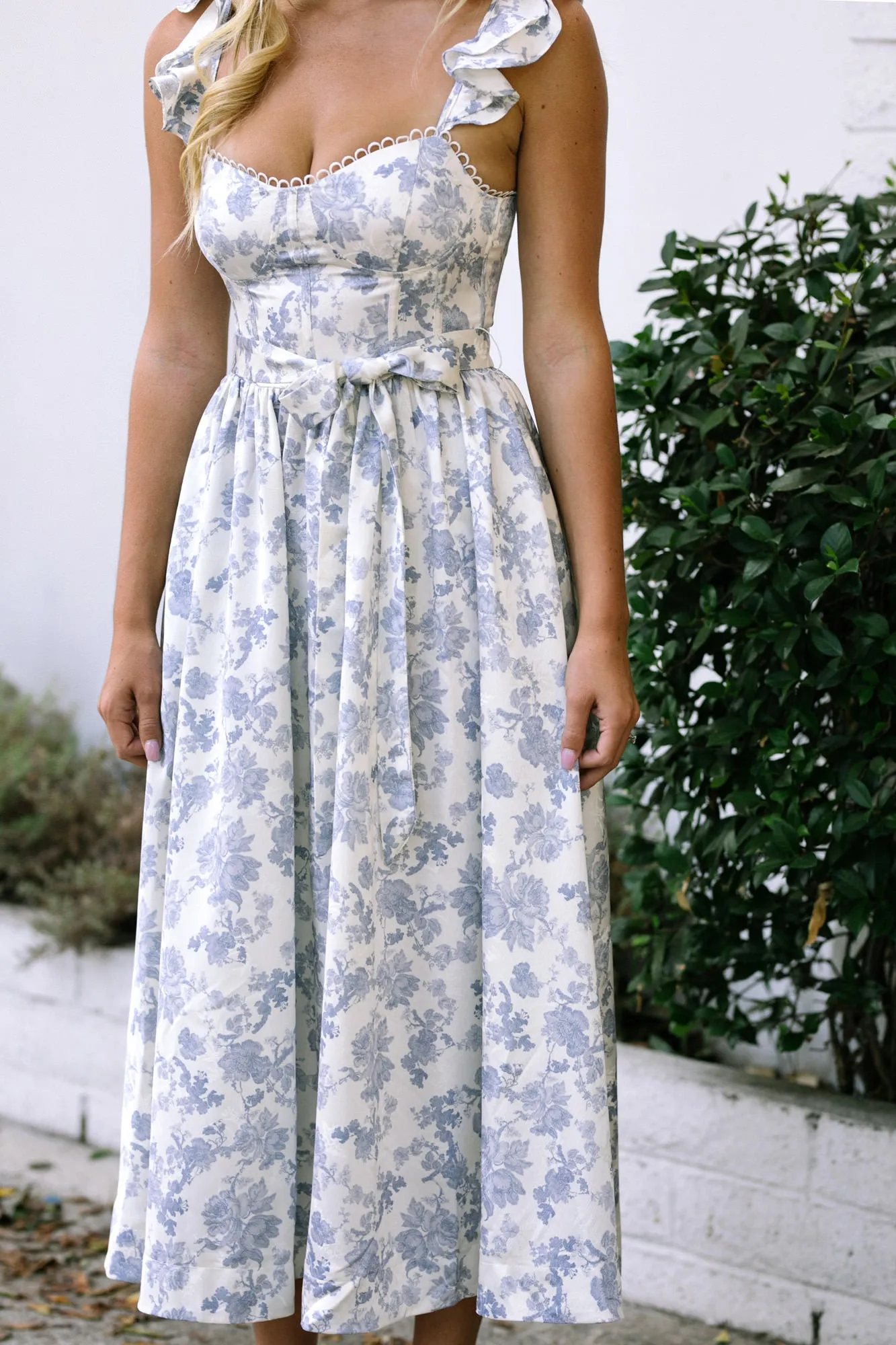 Florence Corset Midi Dress