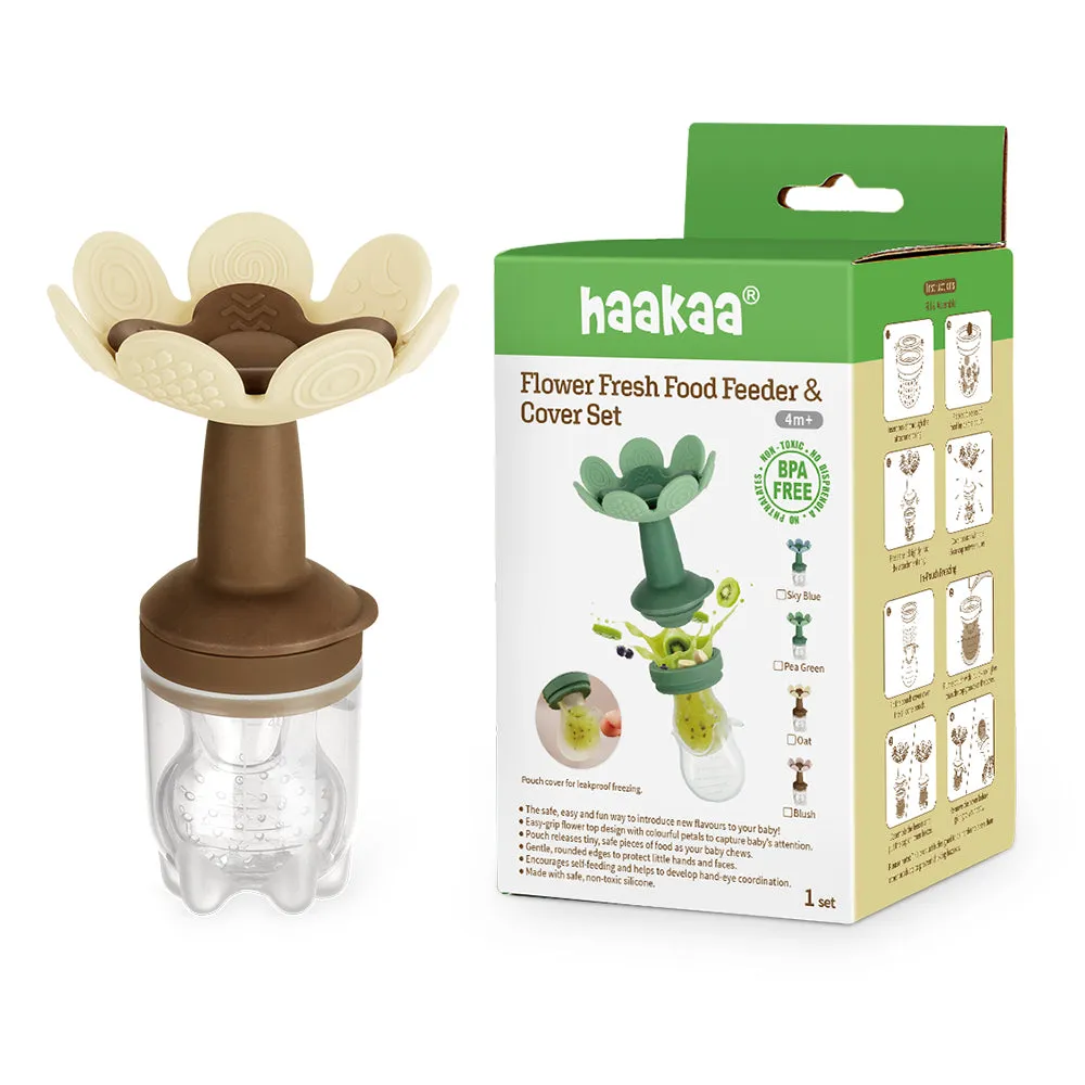 Flower Fresh Food Feeder & Cover Set