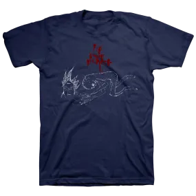 For Your Health "Prayer" Blue T-Shirt