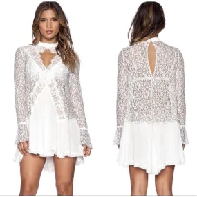 Free People Lace Tunic - Size Medium
