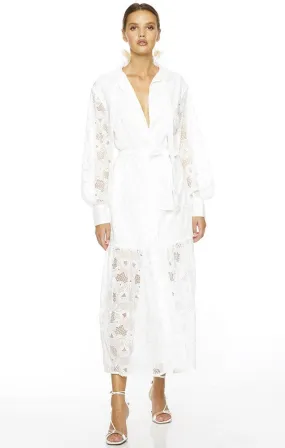 FRESH PEARL MIDI DRESS