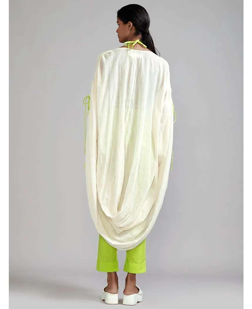 Gathered Cowl Tunic Set