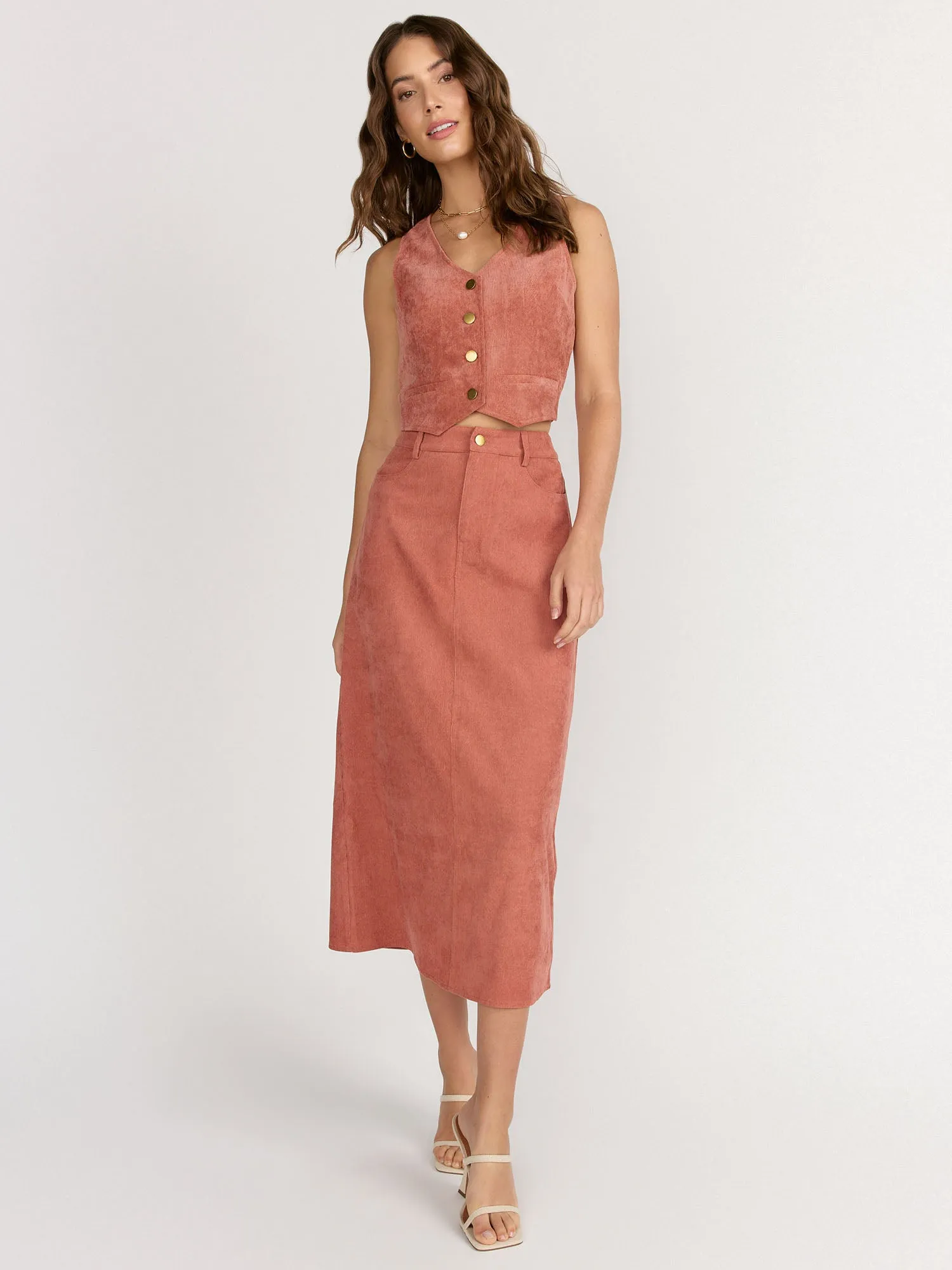 Gilli Corduroy Button Down Vest - Brands We Love