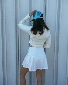 HALO CARGO SKORT (WHITE)