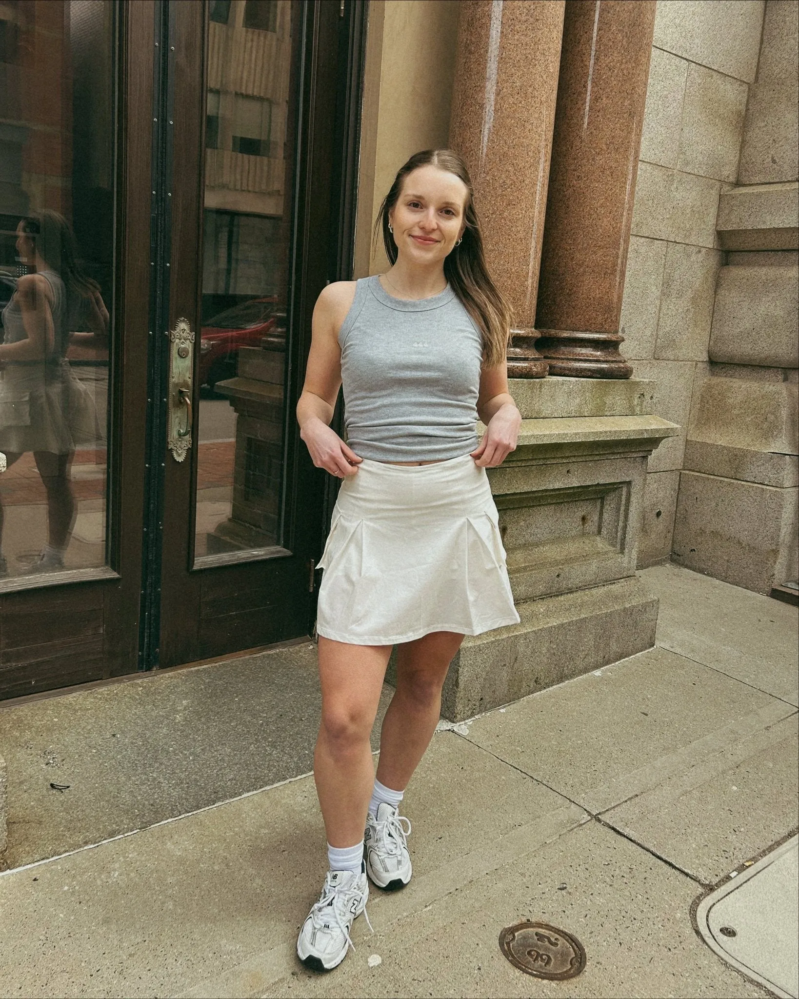 HALO CARGO SKORT (WHITE)