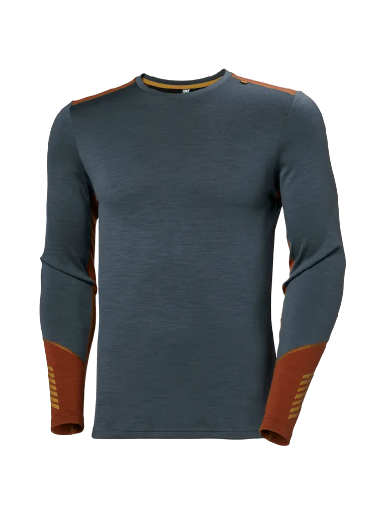 Helly Hansen Men's Lifa Merino Base Layer Underwear Crew