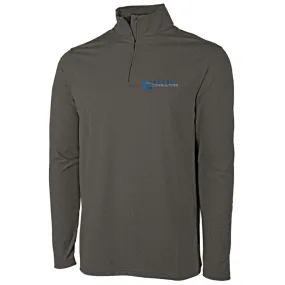 Higgins IT Consulting - Men's Heathered Eco-Logic Stretch Quarter Zip (9468)