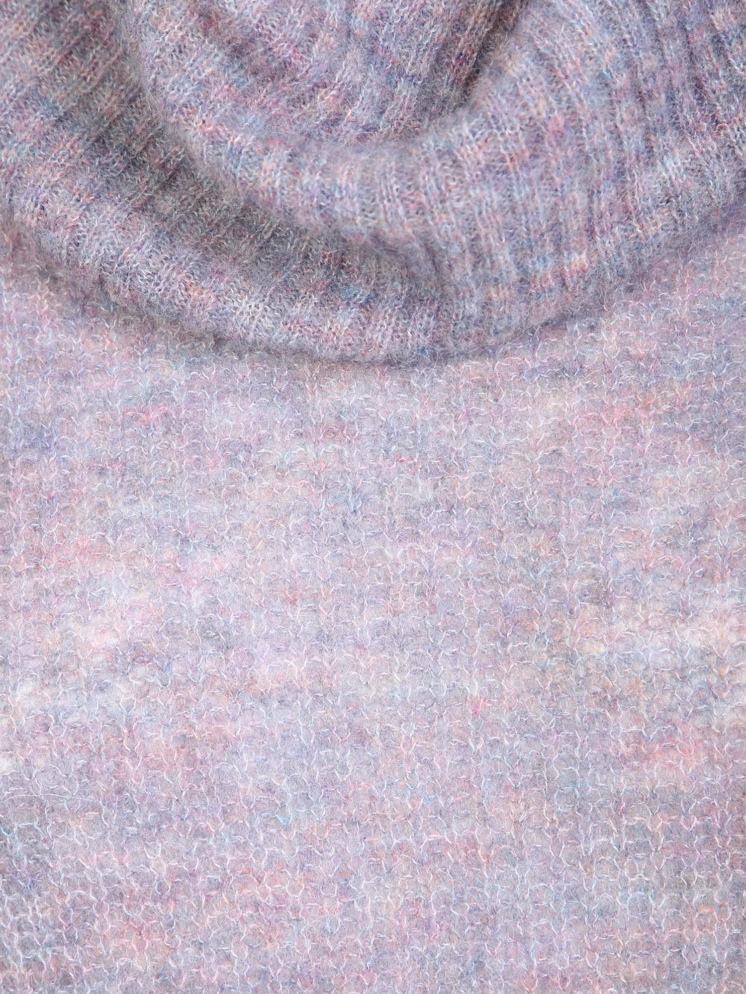 High neck pullover lilac