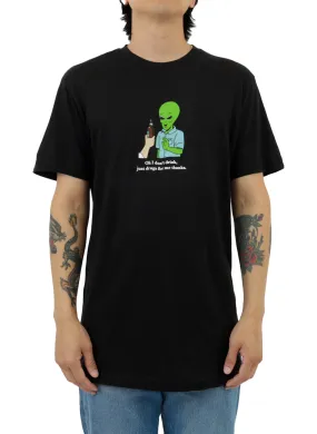 I Don't Drink T-Shirt - Black