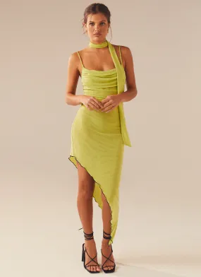 In Your Dreams Midi Dress - Fern