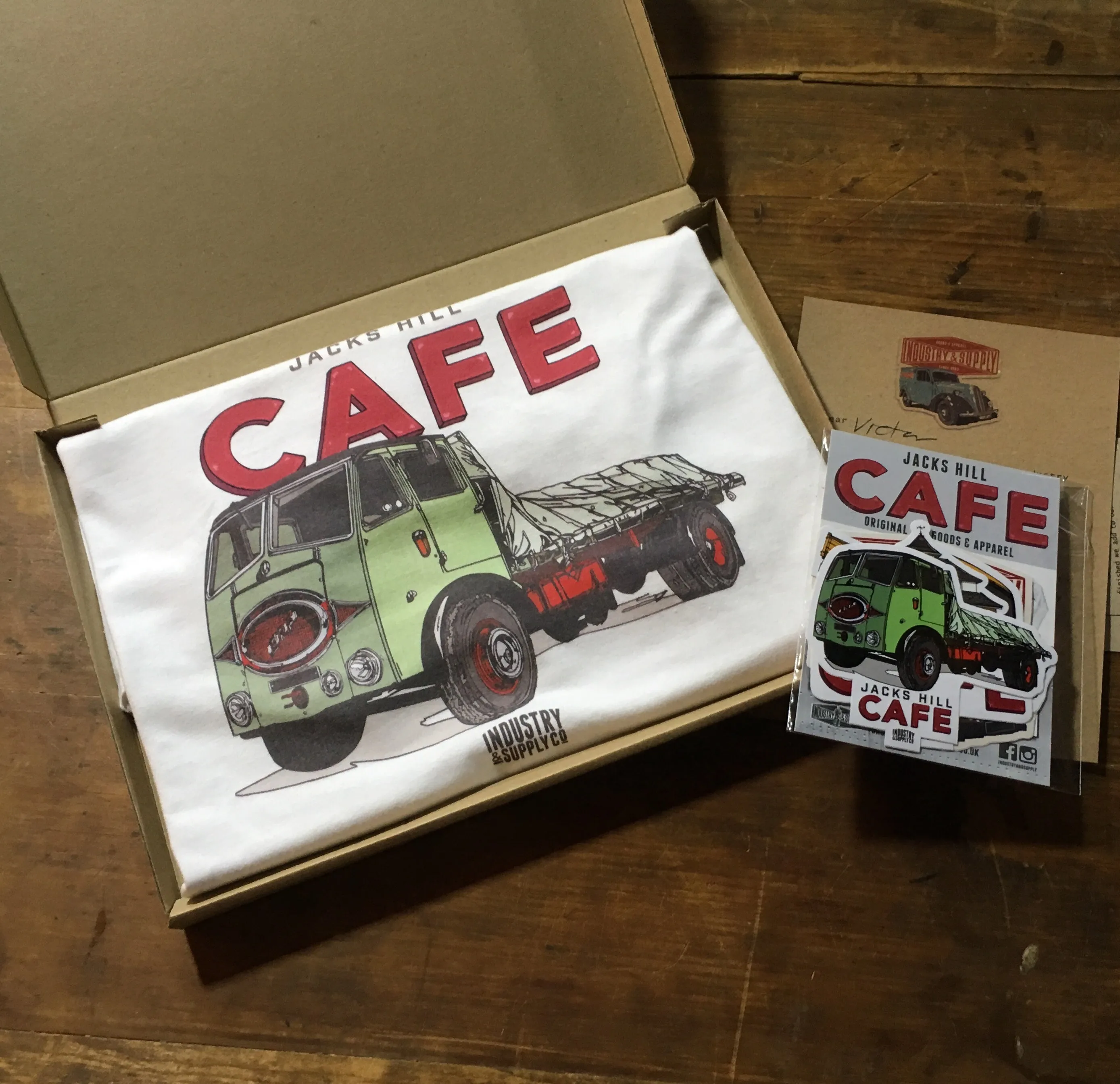 JACKS HILL CAFE ERF LORRY T-SHIRT