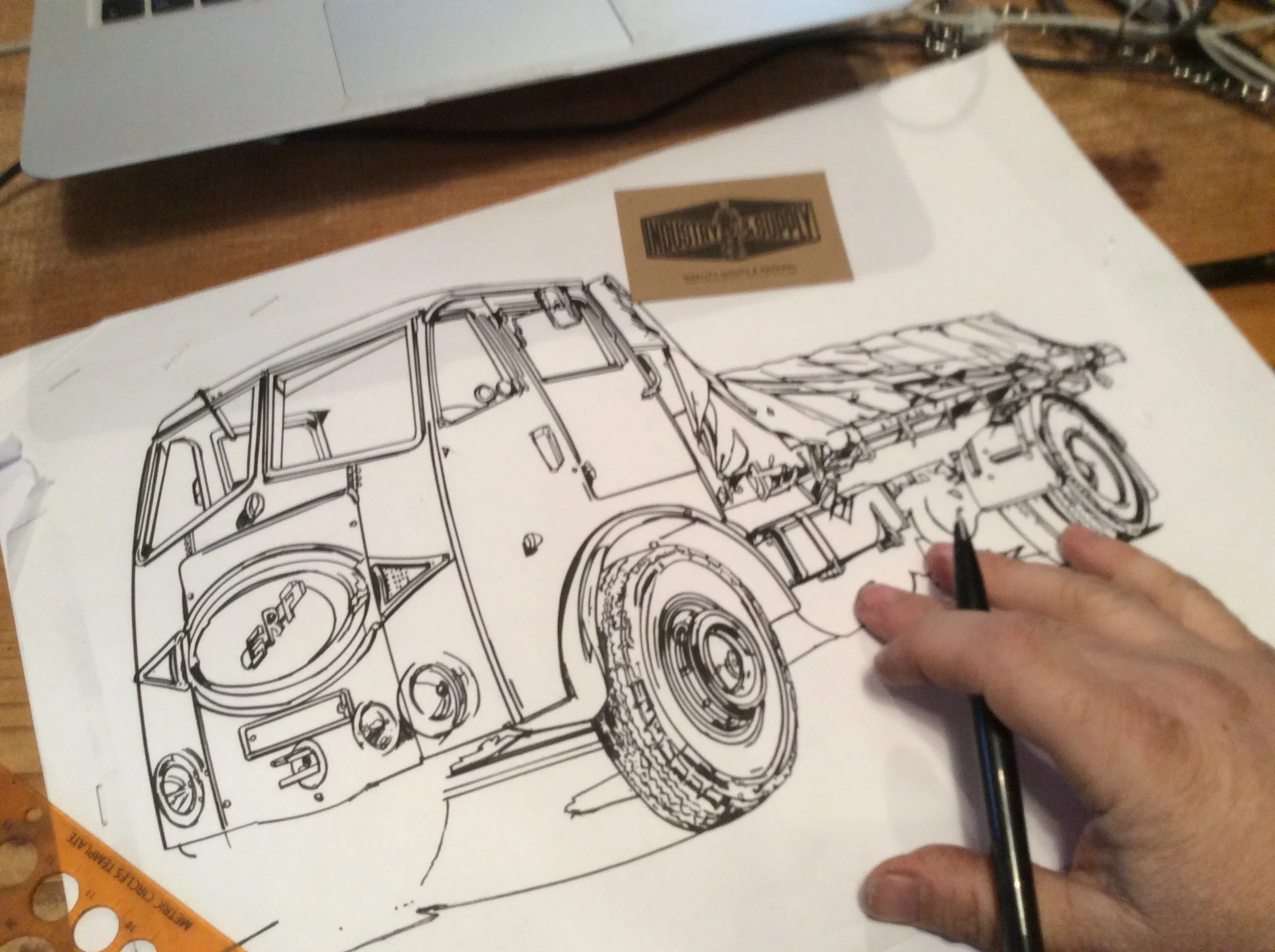 JACKS HILL CAFE ERF LORRY T-SHIRT