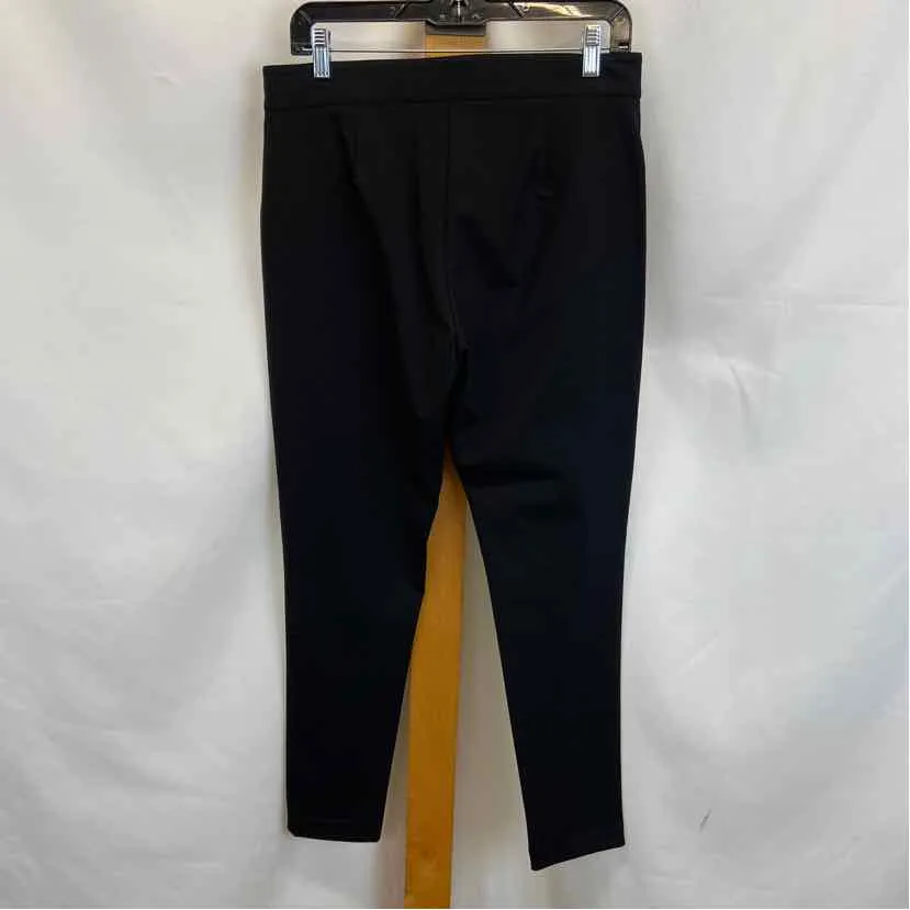Karl Lagerfeld Women's Size M Black Solid Pants