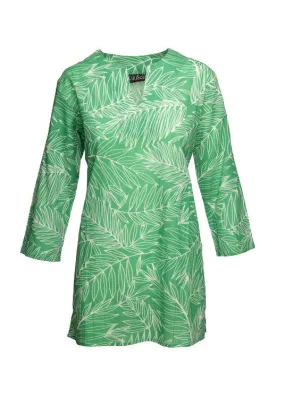 Kelly Green Frond KikiSol Tunic