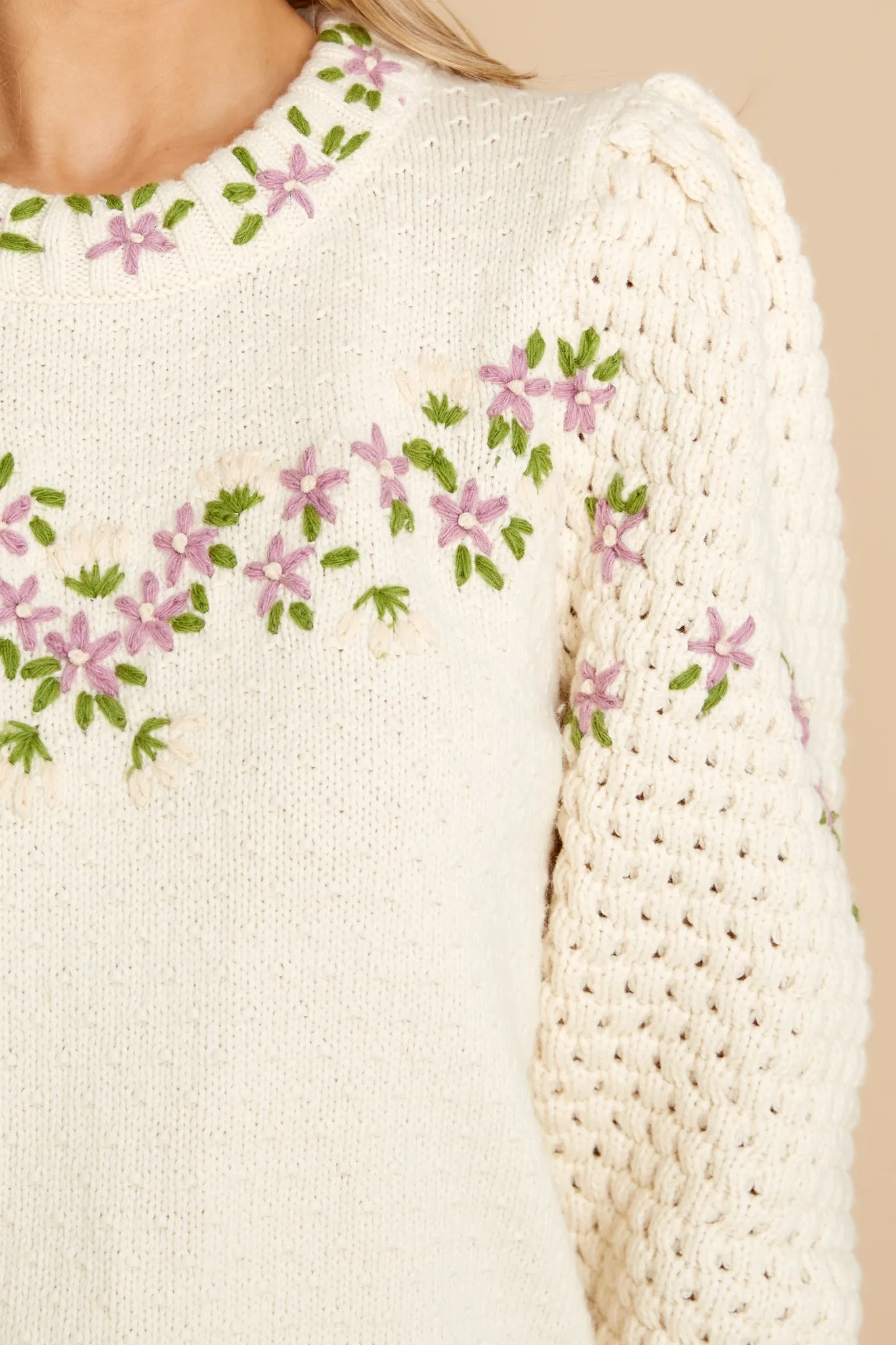 Kenzly Ivory Pullover