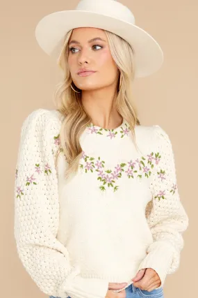 Kenzly Ivory Pullover