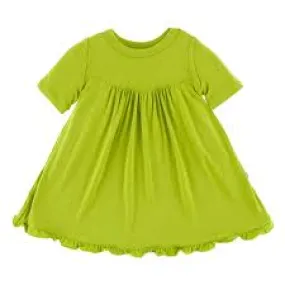 KicKee Pants Meadow Solid Classic Swing Dress