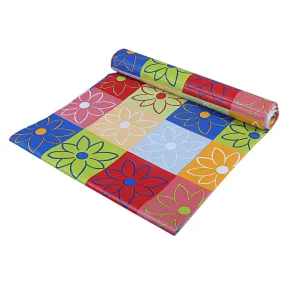 Kuber Industries 12 Pcs Waterproof Dining Table Mats | Anti-Skid Placemats for Food Plates & Hot Pots | for Home & Restaurants - Multicolor