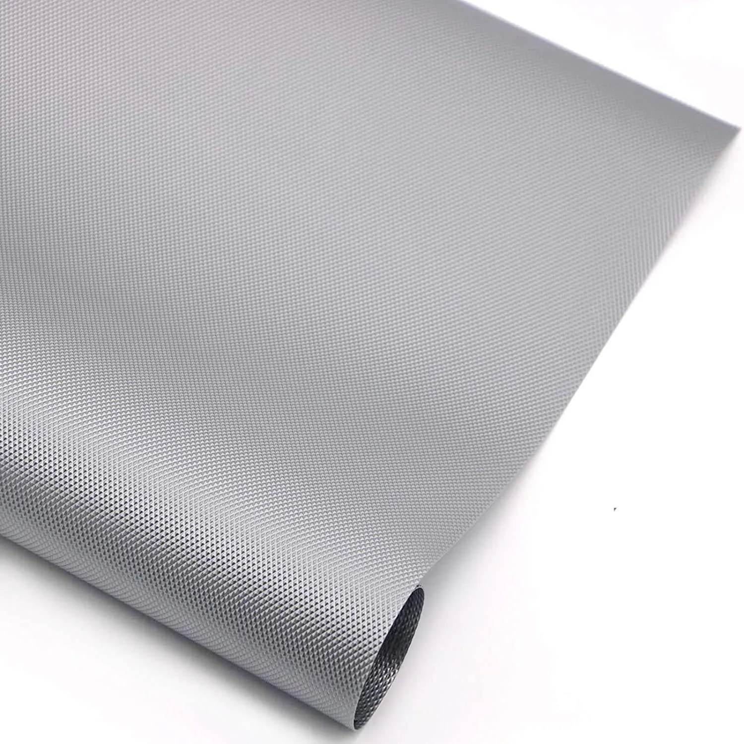 Kuber Industries Duty Diamond/Dots Shelf Liners, Non-Slip Drawer Liner Cabinet Pad Refrigerator Mat No Odor for Home and Kitchen-45X500 cm (5 Mtr,Grey)-KUBMART11715