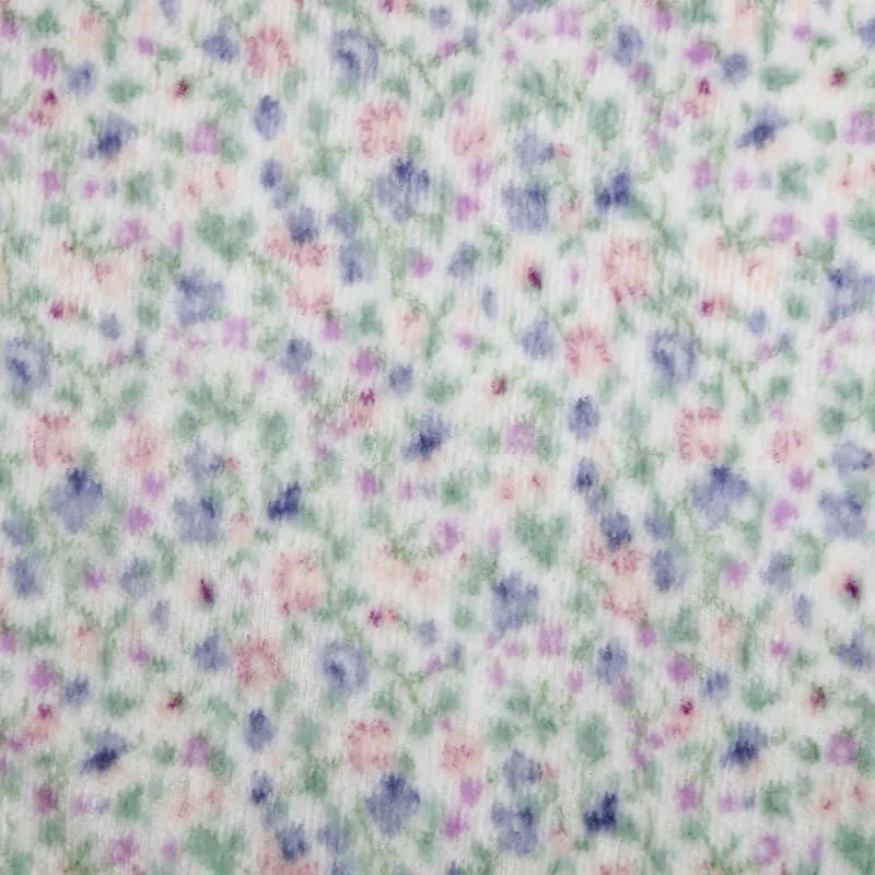 Laura Ashley Emogene Heather Flannel Fleece Sheet Set