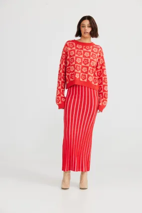 Lola Skirt (Scarlet   Pink)