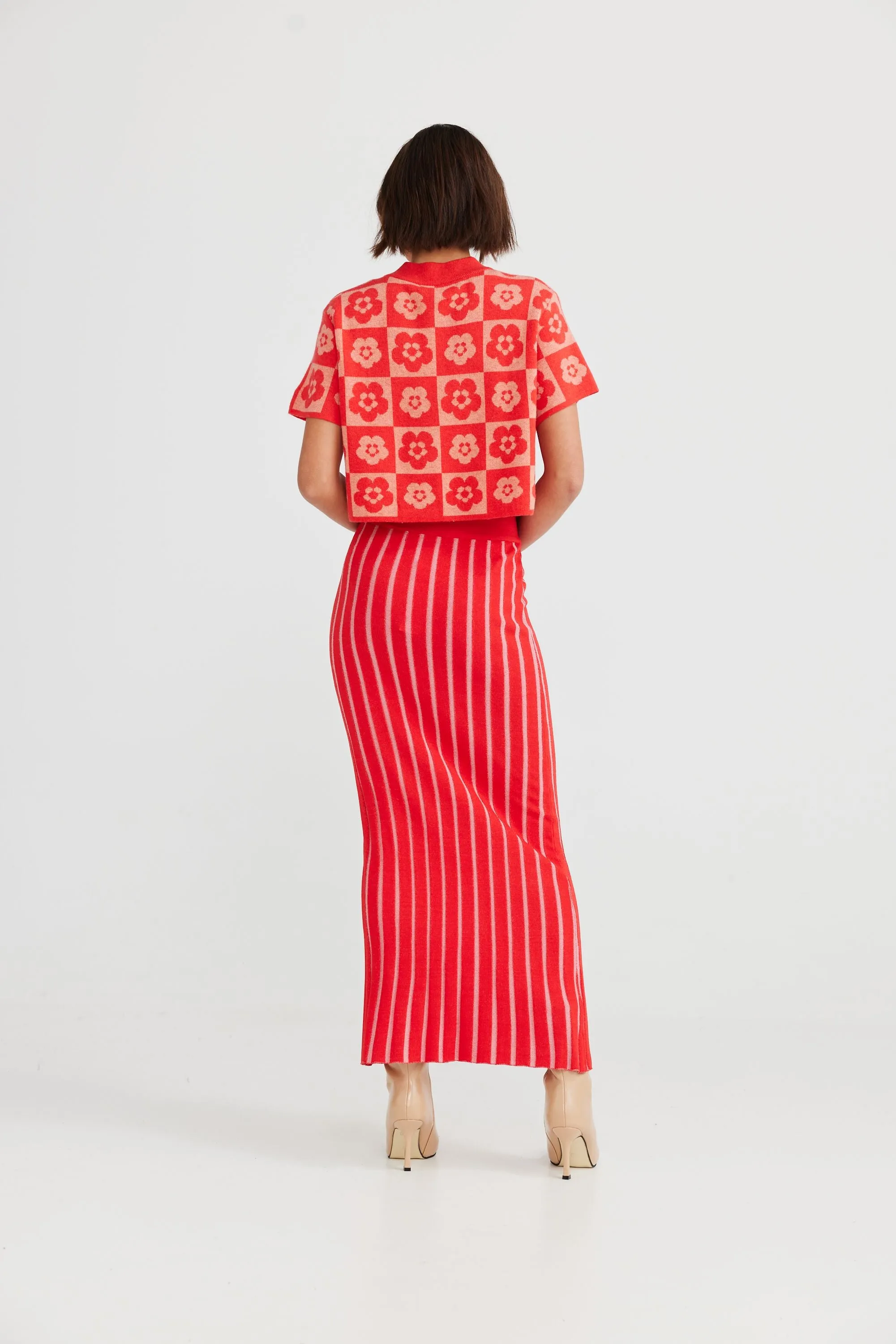 Lola Skirt (Scarlet   Pink)