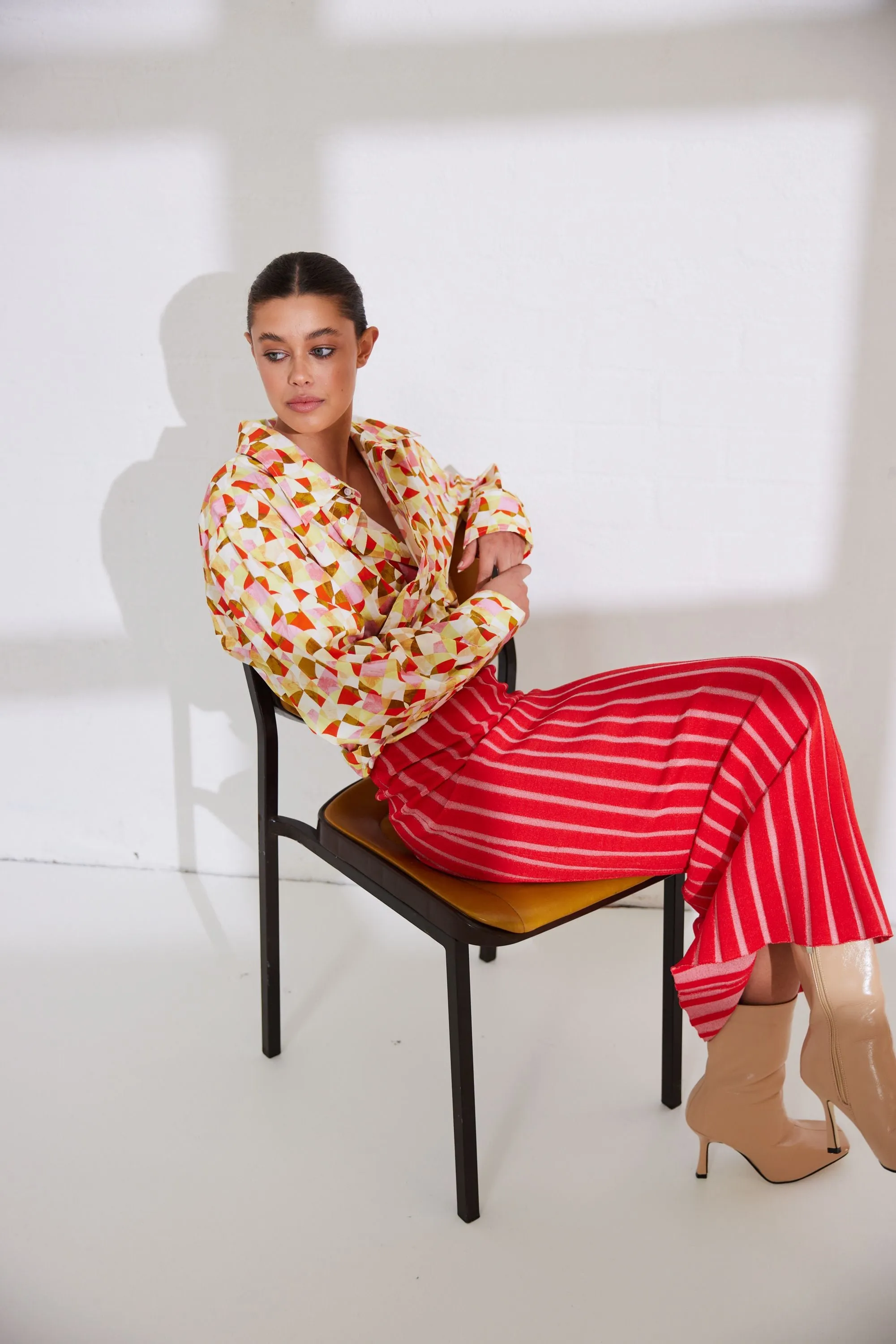 Lola Skirt (Scarlet   Pink)