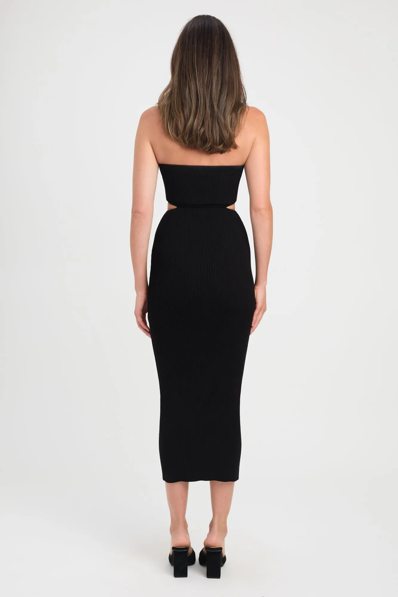 Lola Strapless Midi Dress