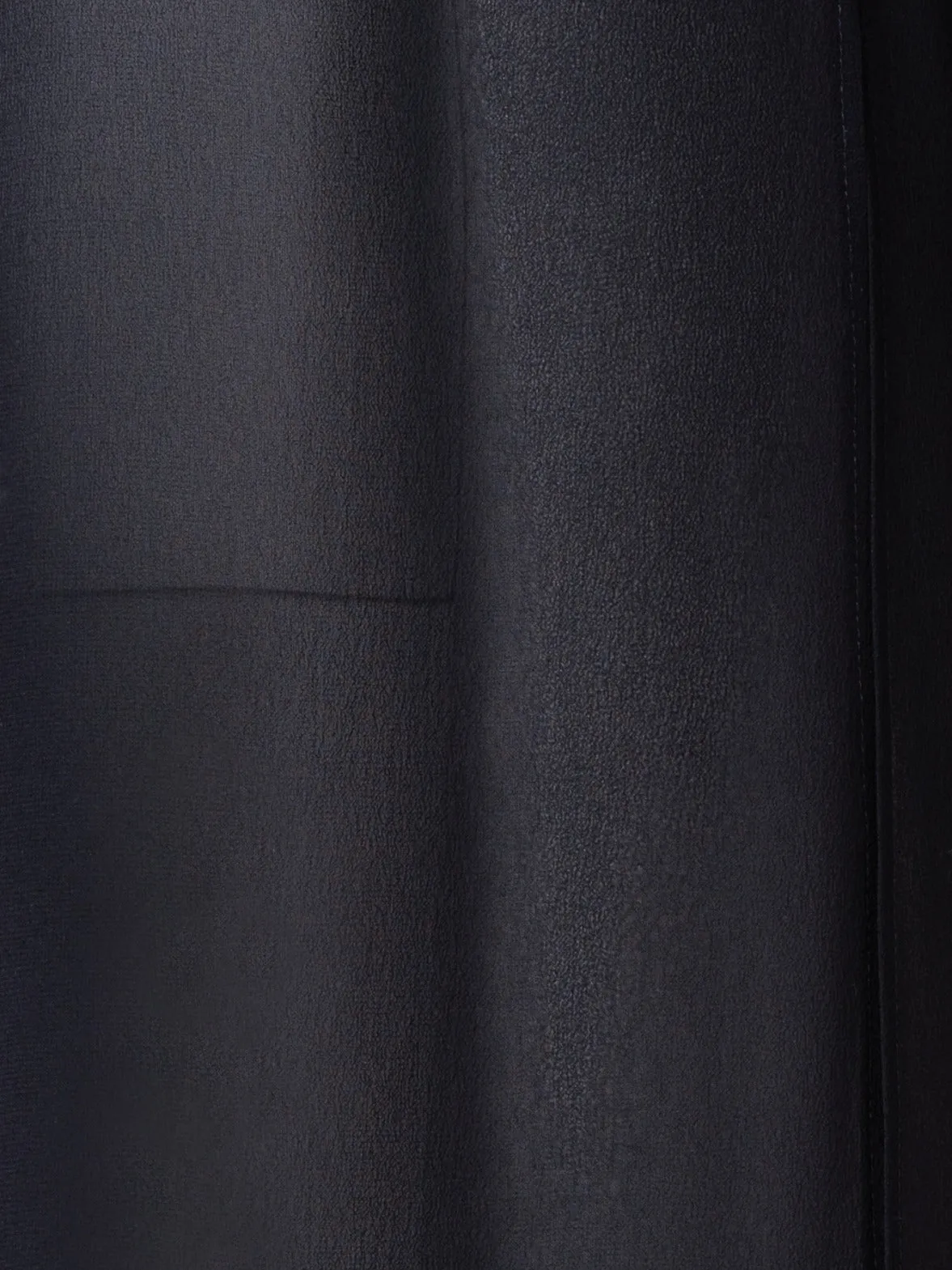 Long Silk Crêpe Tunic Dress