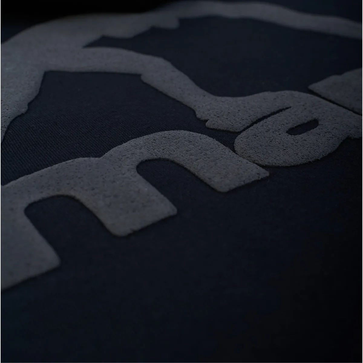 Manto Label Oversize Hoodie Black