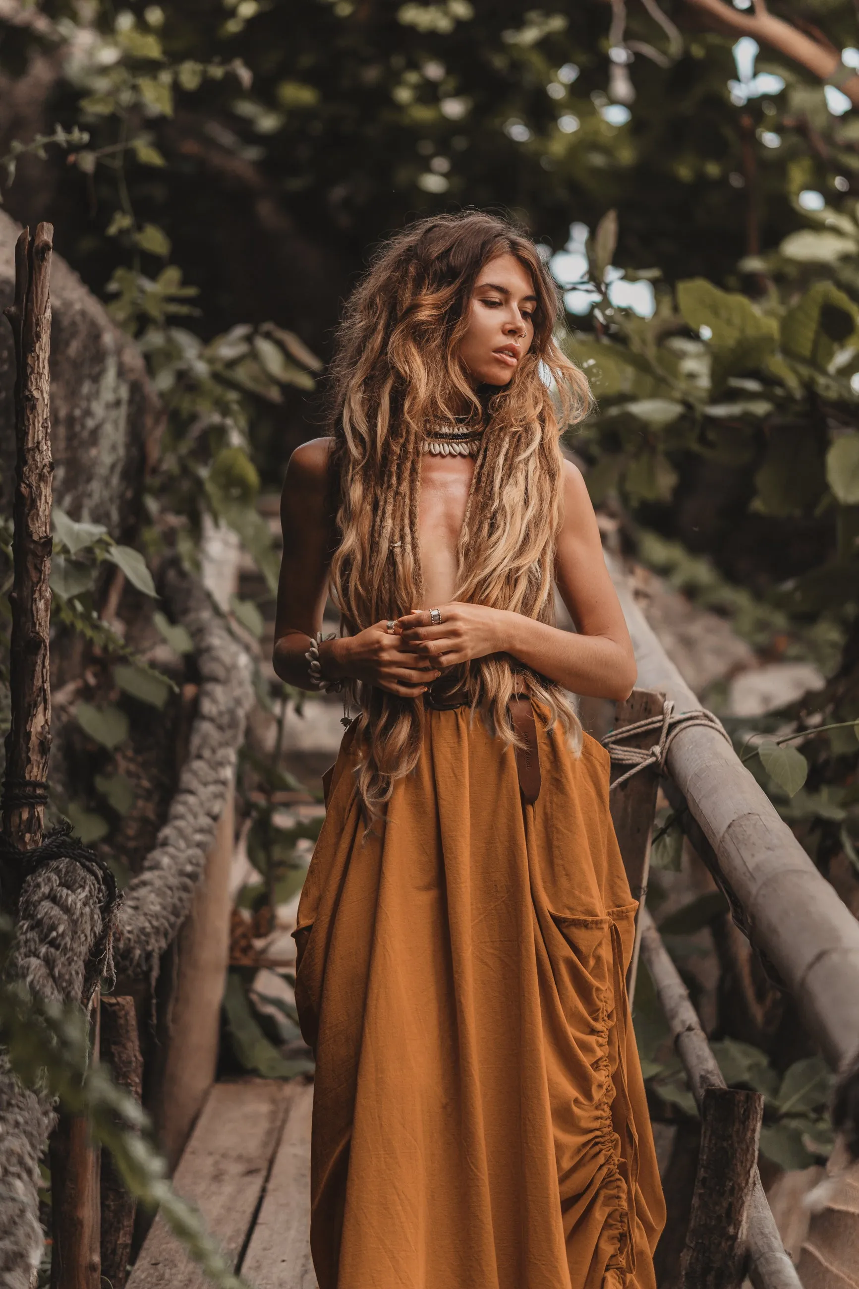 Maxi Skirt Alaina Copper
