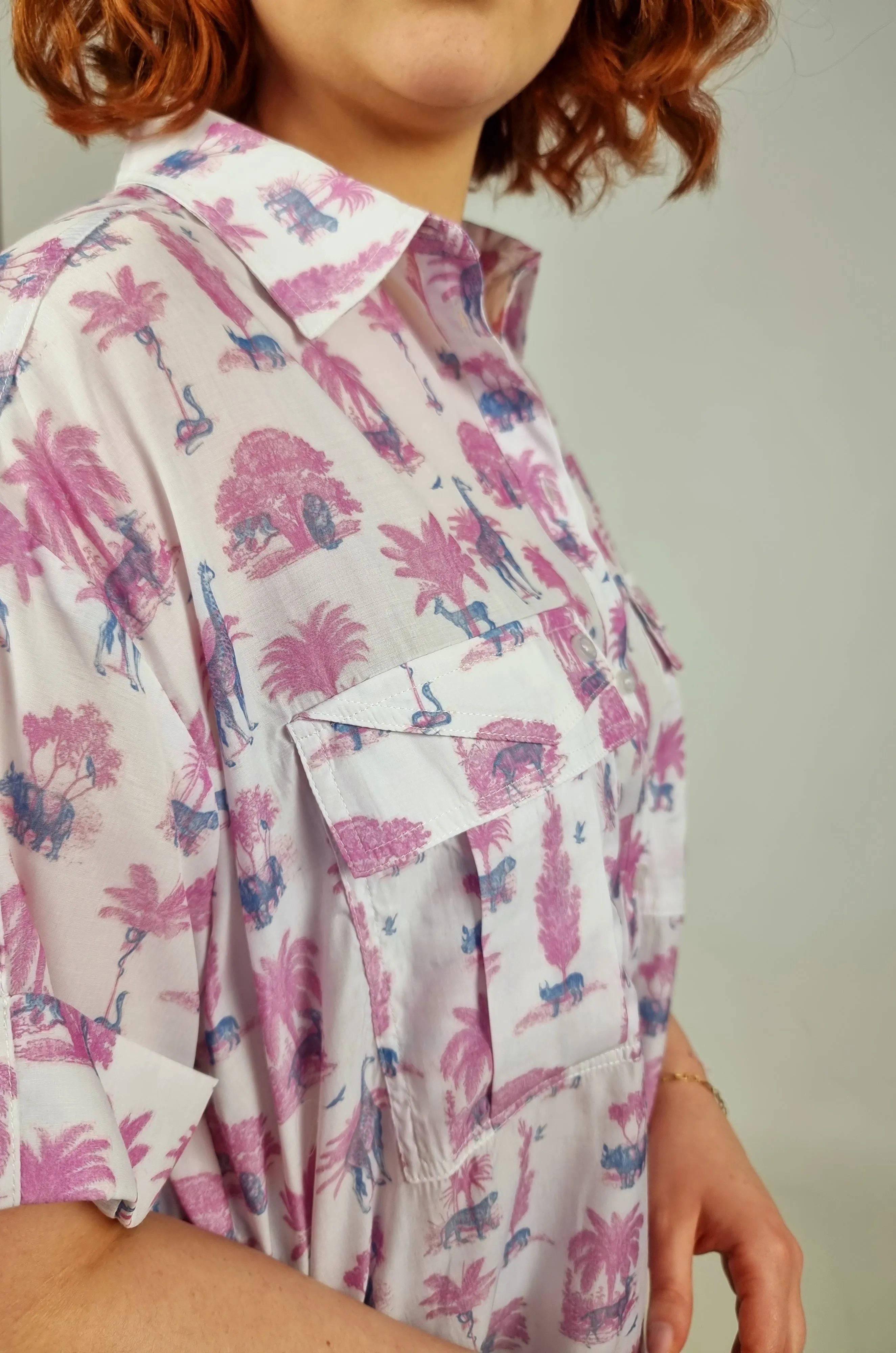 Md'M Drop Shoulder Shirt
